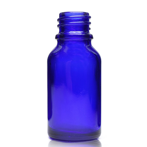 15ml Blue Glass Dropper Bottle