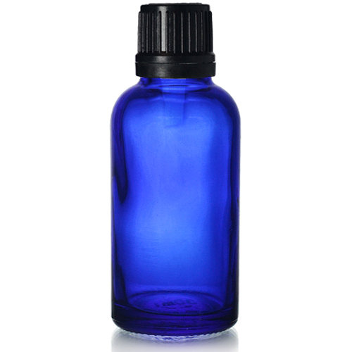 30ml Blue Dropper Bottle with black dropper