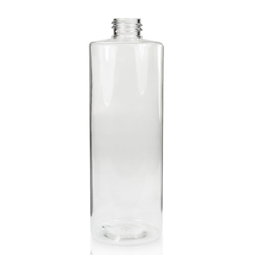 500ml Clear PCR/PET Plastic Tubular Bottle