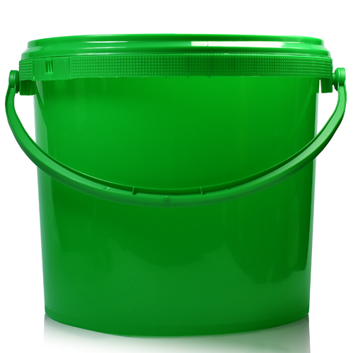 5L Green Bucket & T/E Lid