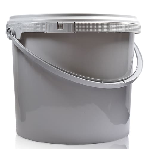 5L Grey Bucket & T/E Lid